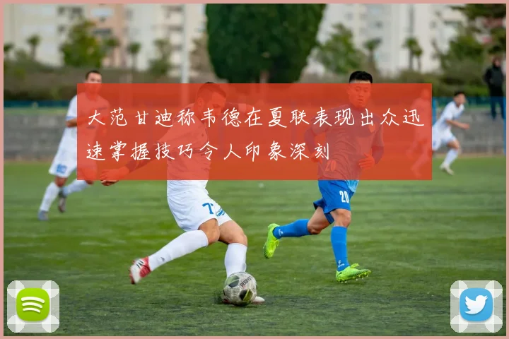 大范甘迪称韦德在夏联表现出众迅速掌握技巧令人印象深刻